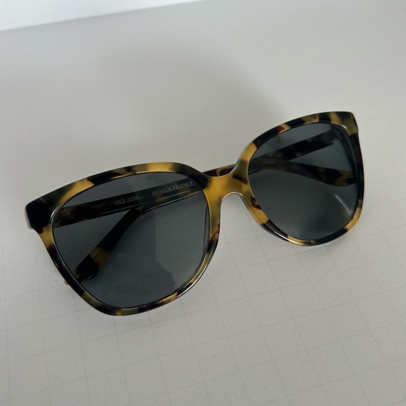 SEE Eyewear 5255 Brown Tortoise Frames Only Sunglasses France - Picture 1 of 6